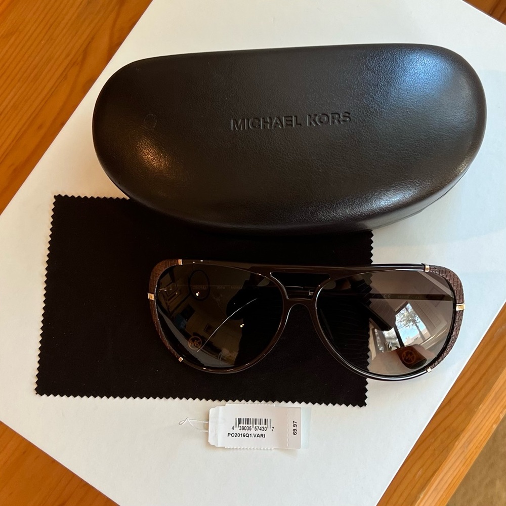MICHAEL Michael Kors Julia Brown M2484S Sunglasses